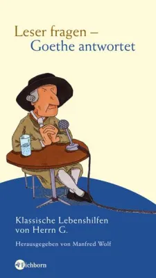 Bild: Goethes 175. Todestag am 22. März 2007:  "Leser fragen - Goethe antwortet" - eine Hommage an den Dichter
