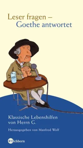 Bild: Goethes 175. Todestag am 22. März 2007:  "Leser fragen - Goethe antwortet" - eine Hommage an den Dichter