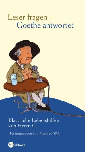 Bild: Goethes 175. Todestag am 22. März 2007:  "Leser fragen - Goethe antwortet" - eine Hommage an den Dichter