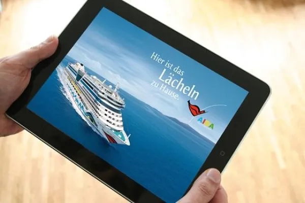 Bild: iPad à la Carte: Virtuelle Speisekarten auf AIDA Kreuzfahrtschiffen