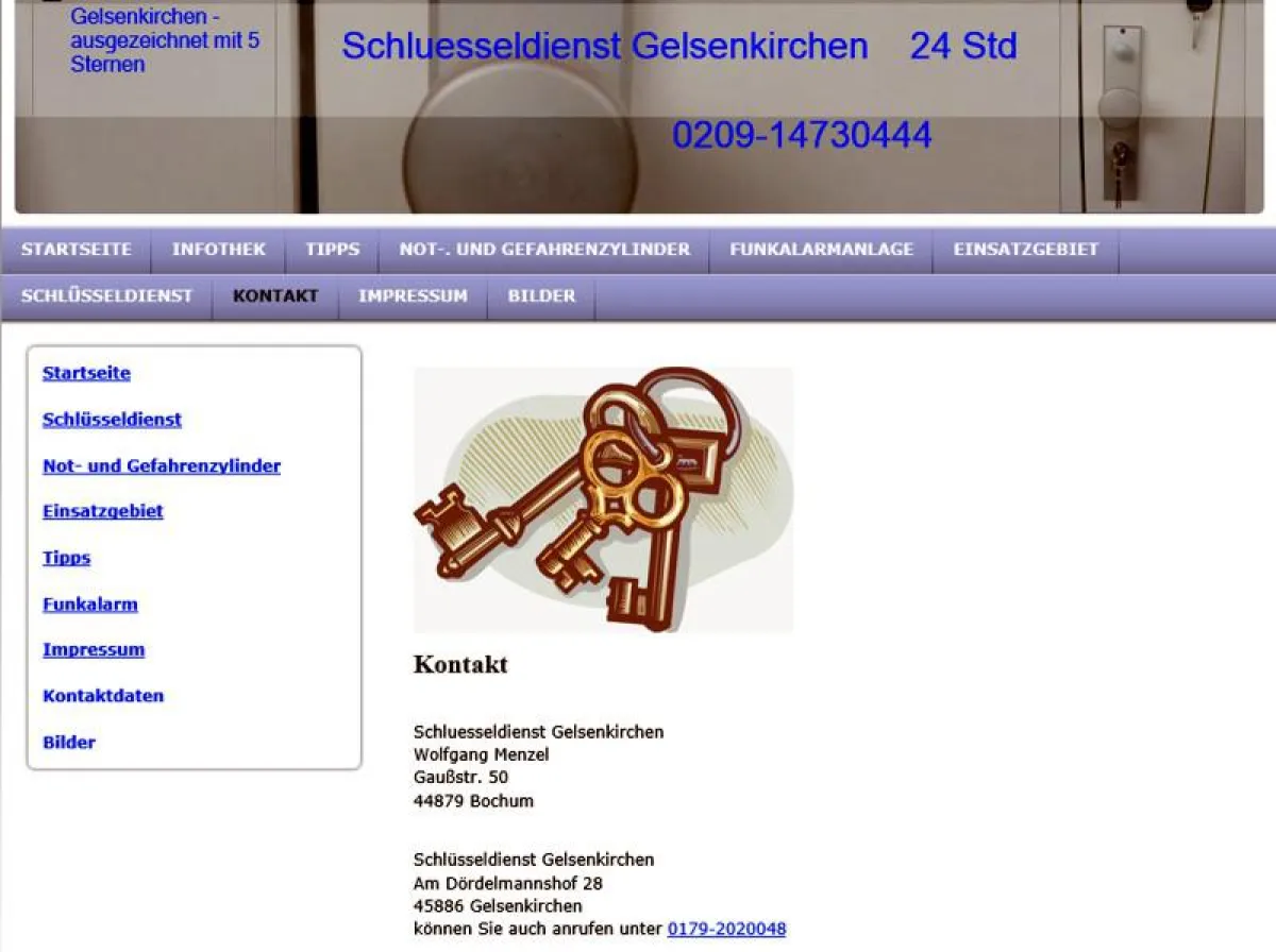 Schlüsselnotdienst Gelsenkirchen – professionelle und schnelle Hilfe im Ernstfall