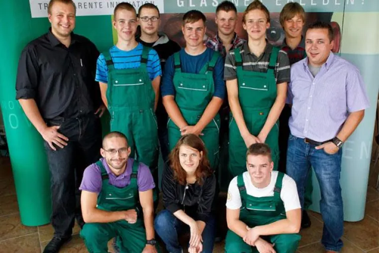 Ausbildungsstart bei Thiele Glas Bild: Ausbildungsstart bei Thiele Glas