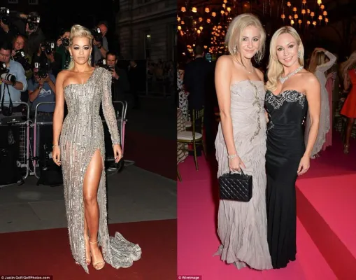 Bild: Rita Ora, Pixie Lott & Kristina Rihanoff in milllionenschweren Vashi Diamantschmuck auf dem Roten Teppich