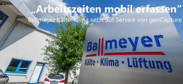 Bild: Ballmeyer Kälte-Klima setzt auf Service von geoCapture