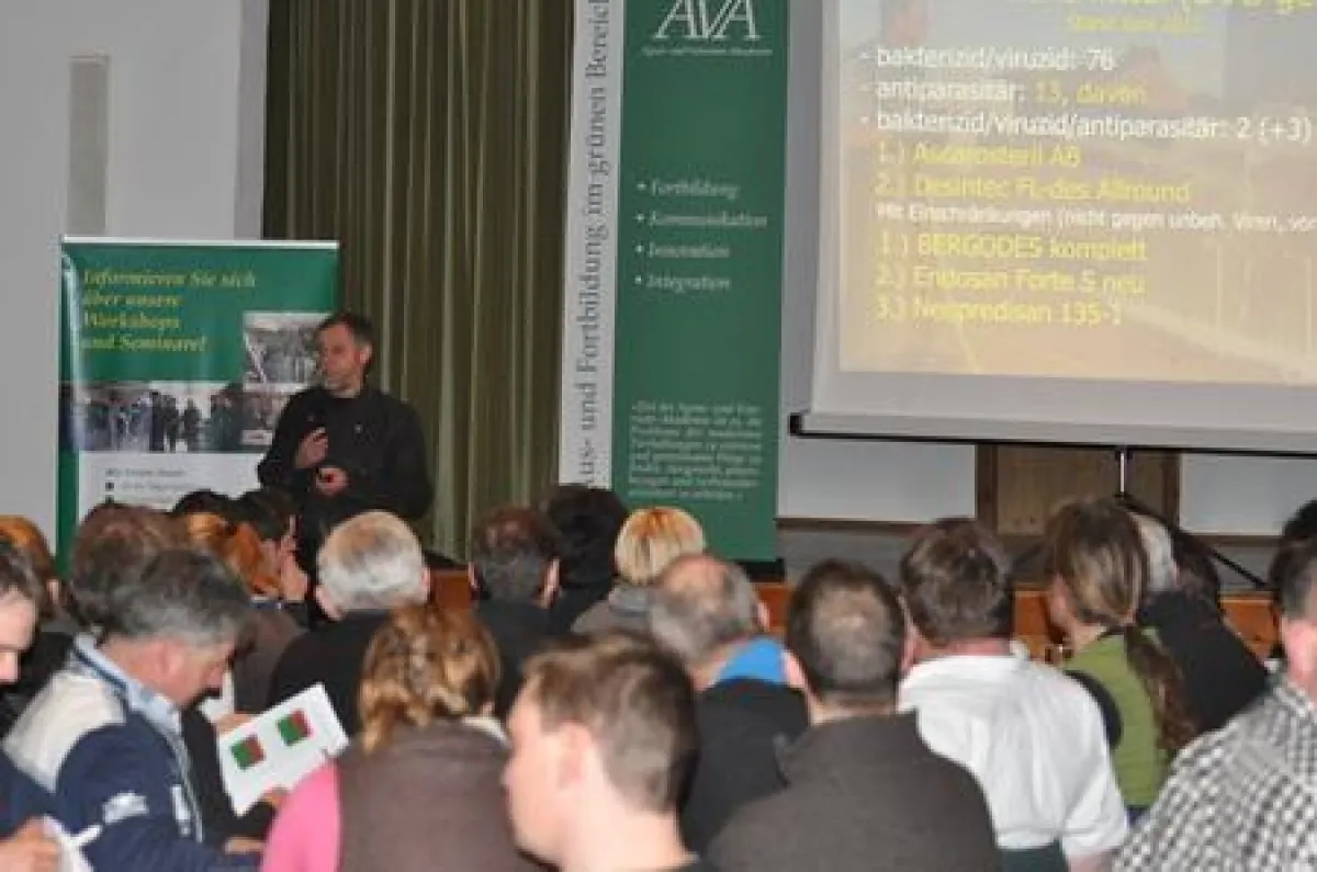 AVA Fortbildung spart Medizin im Stall