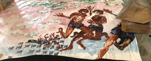 Bild: Irmel Droese und Felix Droese: Benefiz-Kunstausstellung in Kulturkirche Ost vom 5. Juni bis 22. Juni in Köln