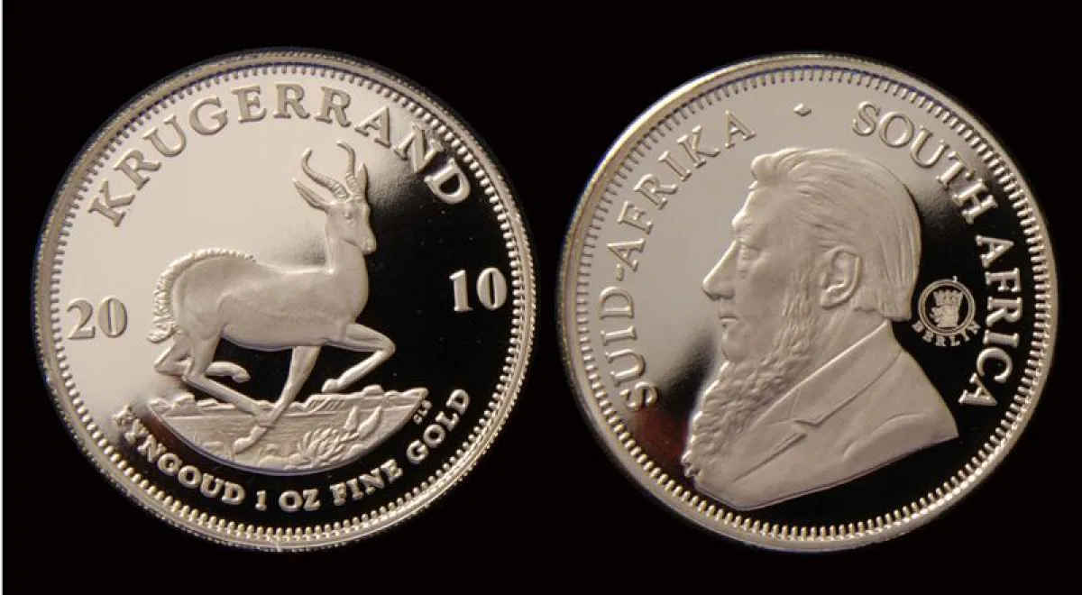 Krügerrand in Berlin geprägt