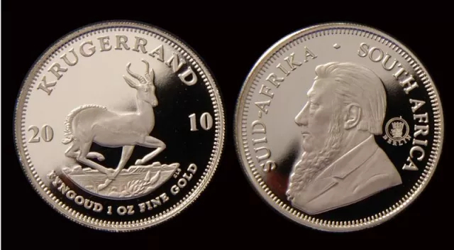 Bild: 2010 Krügerrand in Berlin geprägt