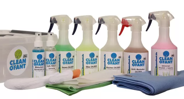 Bild: CLEANOFANT Spezial-SET 'Innenraum' – Reinigung und Pflege für Wohnwagen, Wohnmobil, Caravan