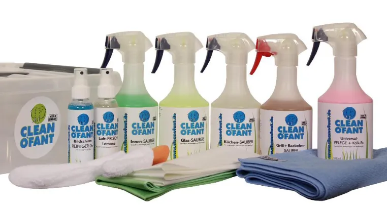 Bild: CLEANOFANT Spezial-SET 'Innenraum' – Reinigung und Pflege für Wohnwagen, Wohnmobil, Caravan