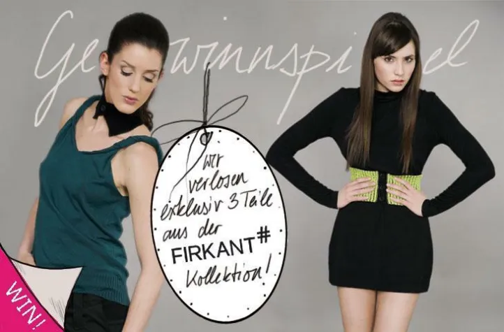 Bild: Gewinne bei Modeopfer110 jede Woche neue Designerteile – Modelabel Firkant startet die Gewinnspielaktion