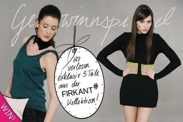Bild: Gewinne bei Modeopfer110 jede Woche neue Designerteile – Modelabel Firkant startet die Gewinnspielaktion