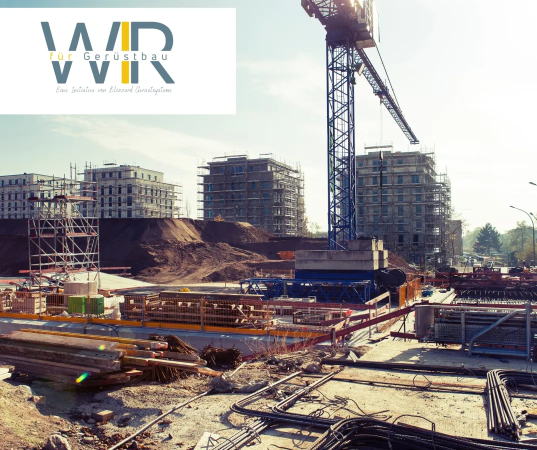 Wir für Gerüstbau – eine Initiative von Blizzard Gerüstsysteme