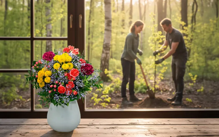 Bild: FloraPrima pflanzt Zukunft: Bereits 700 Bäume für deutsche Mischwälder finanziert