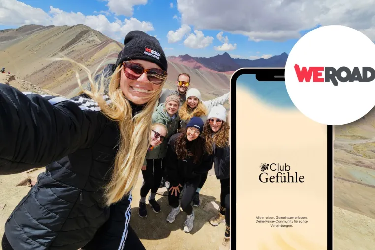 Bild: ClubGefühle gewinnt internationalen Gruppenreise-Anbieter WeRoad als Founding Partner