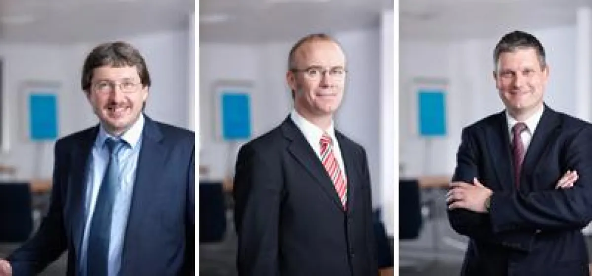 AGES: Herr Herzog, Herr Linnemann, Herr Benk  v.l.