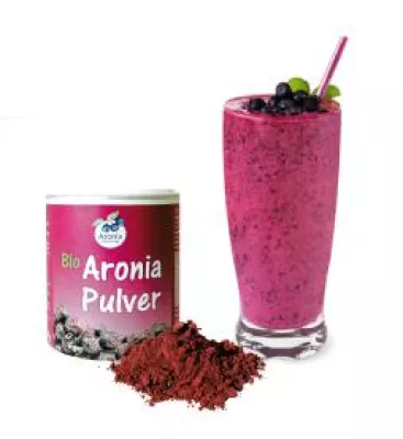 Aronia ORIGINAL auf der Veggie World 2014: Kreativ kochen mit dem Aronia Pulver vom Original Bild: Aronia ORIGINAL auf der Veggie World 2014: Kreativ kochen mit dem Aronia Pulver vom Original