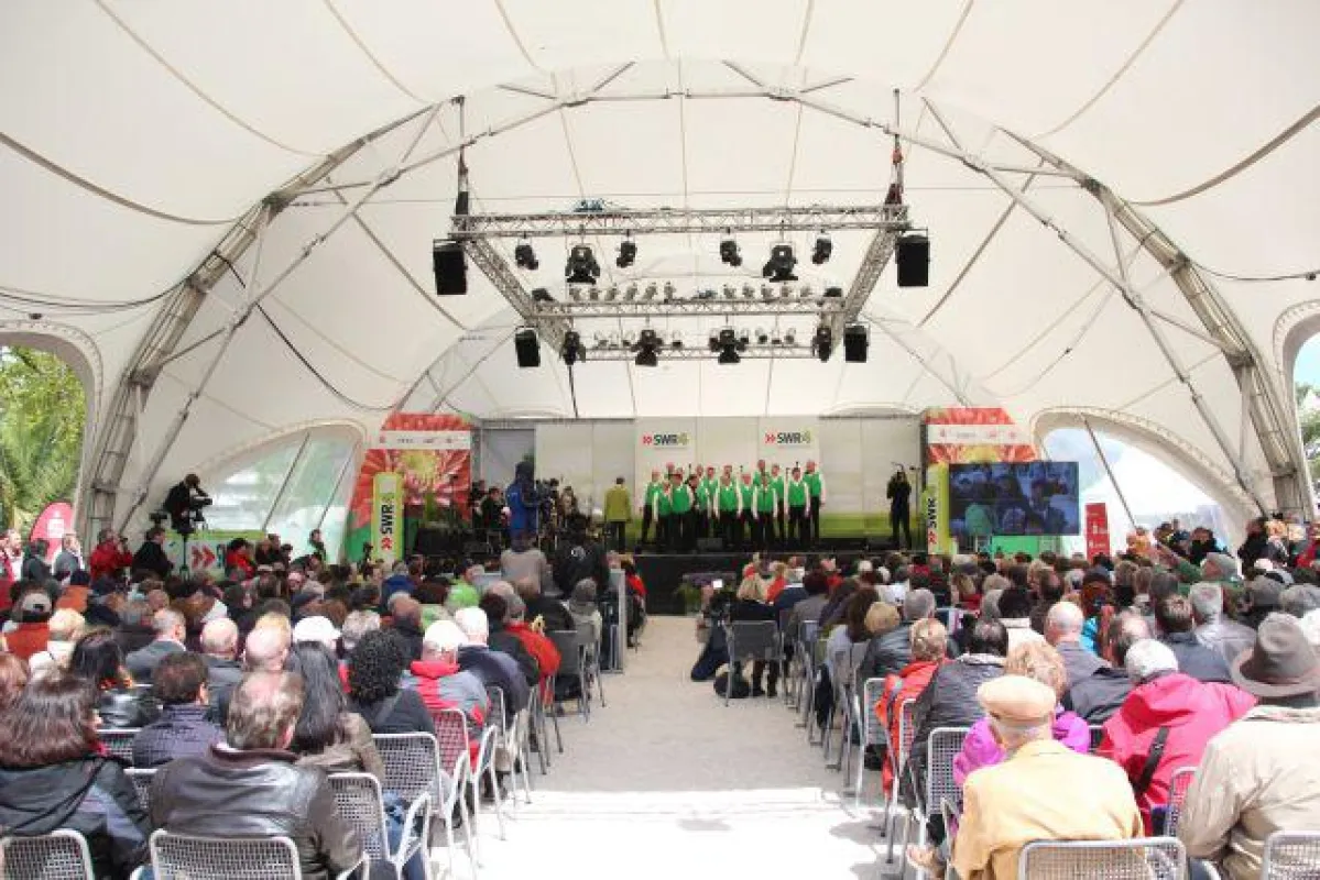 Eröffnung der Gartenschau in Sigmaringen mit technischer Unterstützung von GEMCO
