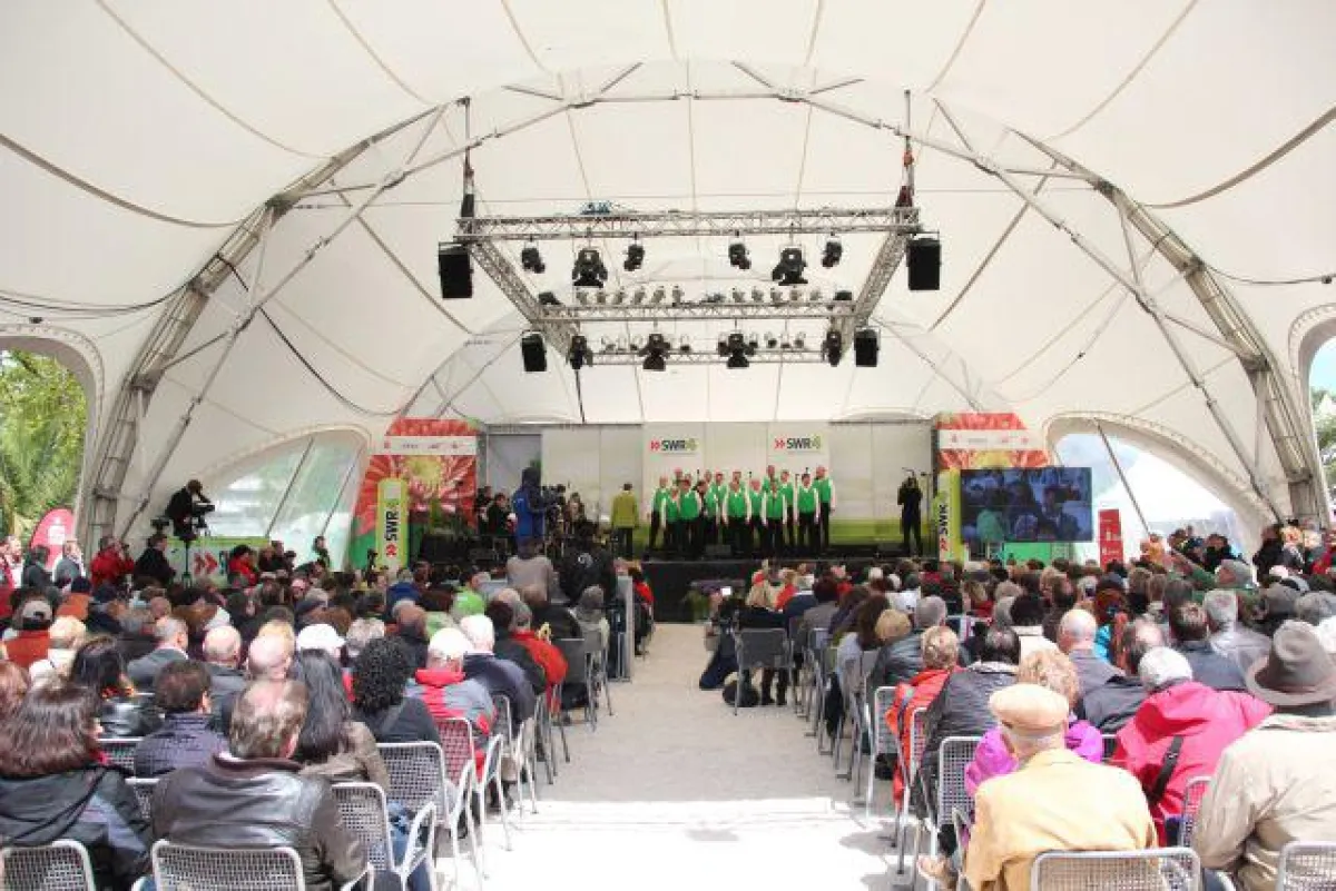 Eröffnung der Gartenschau in Sigmaringen mit technischer Unterstützung von GEMCO