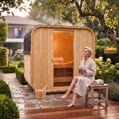 Sauna an der Steckdose: Wie leistungsfähig sind moderne 230-Volt-Saunen wirklich? Bild: Sauna an der Steckdose: Wie leistungsfähig sind moderne 230-Volt-Saunen wirklich?