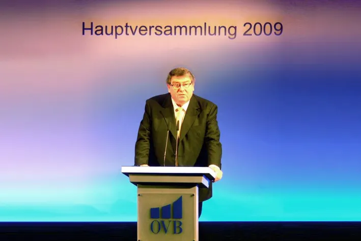 Bild: Ordentliche Hauptversammlung der OVB Holding AG am 12. Juni 2009 in Köln
