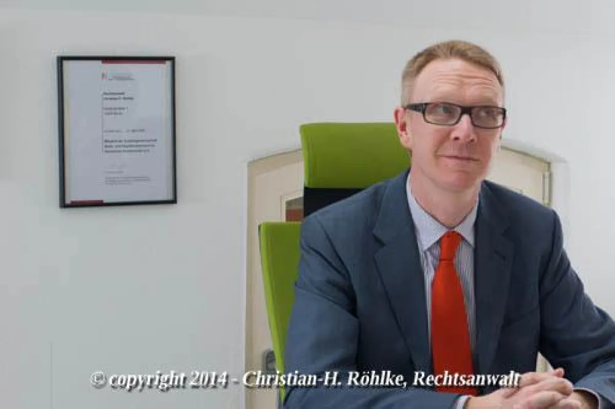 Christian-H. Röhlke, Rechtsanwalt