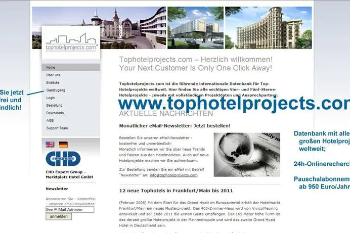 Bild: Tophotelprojects.com - Alle großen Hotelprojekte im Überblick