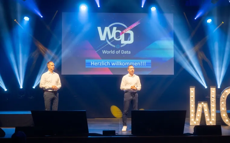 Bild: World of Data 2026:  Speaker renommierter Unternehmen wie OTTO, dpa, Telefónica, Giesecke+Devrient bestätigt