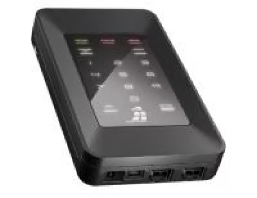 Bild: Festplatte mit High-End-Sicherheitssystem: Besitzen und Wissen heißt der Schlüssel