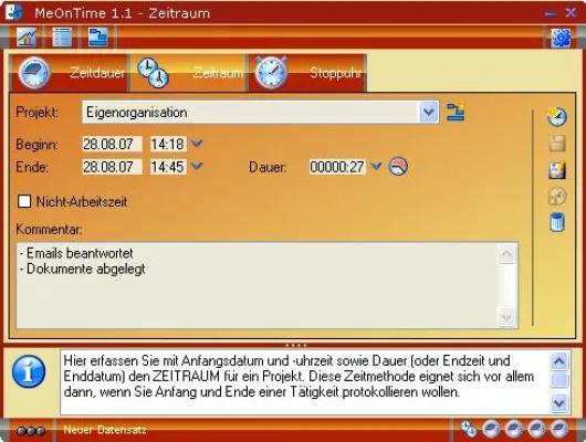 Bild: Baukasten für Personal Information Management -Teil 1: Zeiterfassung leicht gemacht