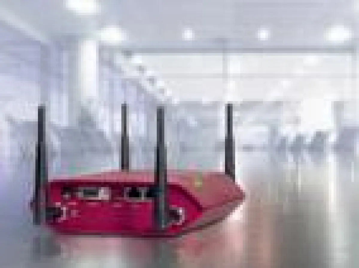 Großflächige WLANs ohne Verkabelung mit Access Points funkwerk W2002