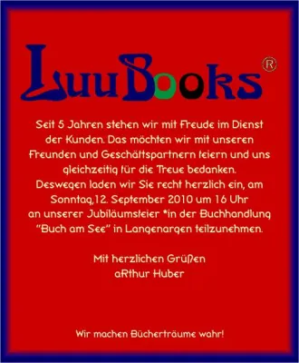 Bild: 5 Jahre LuuBooks = 5 Jahre Engagement für Kleinverlage