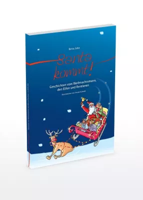 Bild: Geschenktipp: Weihnachtsbuch „Santa kommt!“ für Kinder und Erwachsene