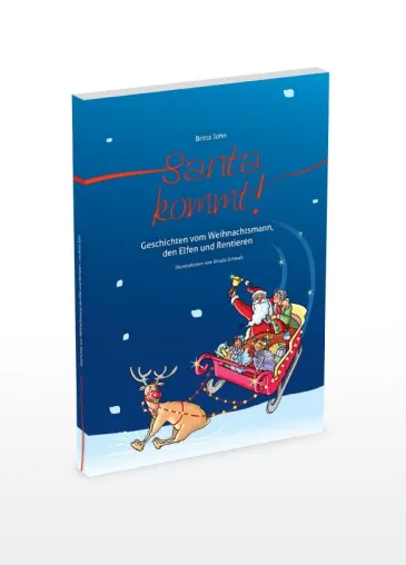 Bild: Geschenktipp: Weihnachtsbuch „Santa kommt!“ für Kinder und Erwachsene