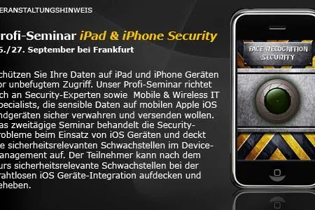 Bild: MDM/Security Profi-Seminar für iPad und iPhone