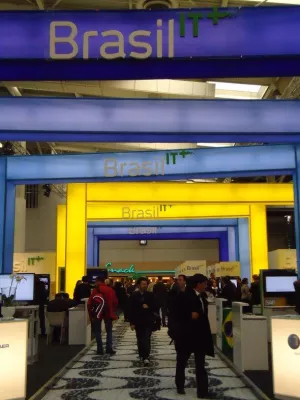 Bild: SOFTEX erwartet als Folge der brasilianischen CeBIT Beteiligung Geschäfte in Höhe von 60 Mio. US$