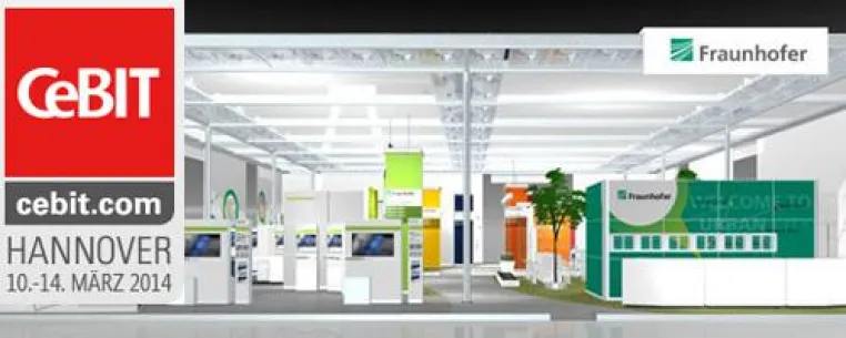 Bild: Fraunhofer IAO auf der CeBIT 2014