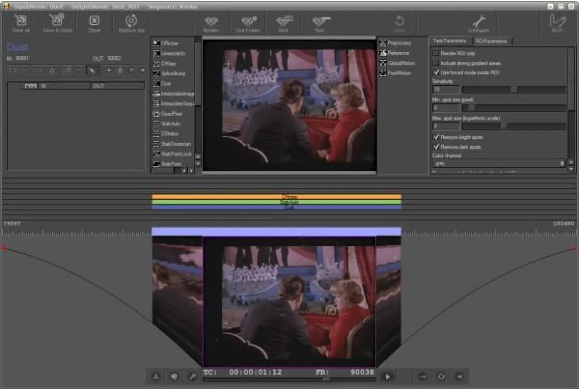 DIAMANT film restoration