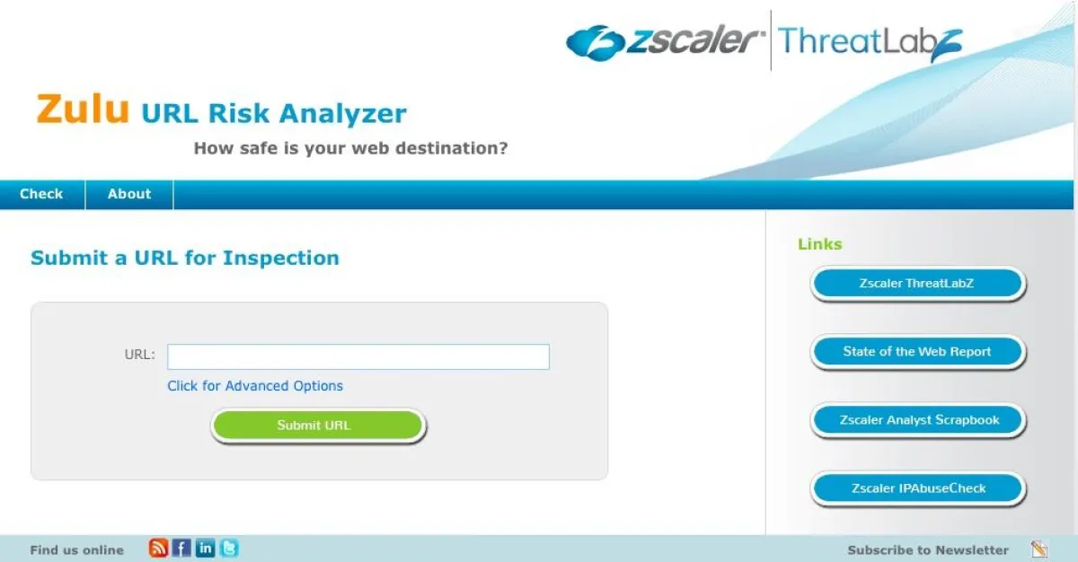 Zulu ermöglicht kostenlosen Sicherheitscheck von Webseiten