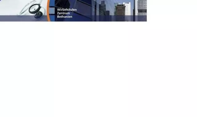 Bild: Wirbelsäulenzentrum Bethanien/Frankfurt macht Rückenpatienten Mut