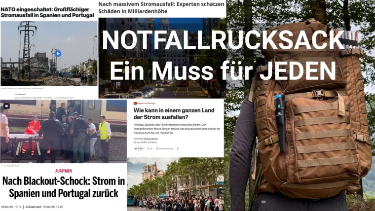 Bild: Stromausfall: Notfallrucksack als unverzichtbarer Begleiter
