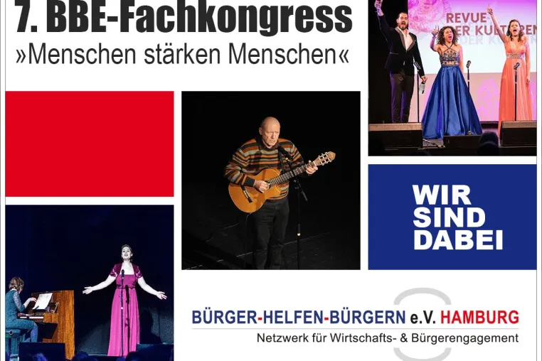 Bild: 7. BBE-Fachkongress »Menschen stärken Menschen« in Berlin – Team BÜRGER–HELFEN–BÜRGERN e.V. HAMBURG ist dabei