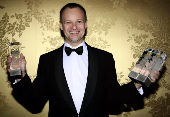 Bild: Andreas Schweinbenz als "Convergator of the Year 2006" ausgezeichnet