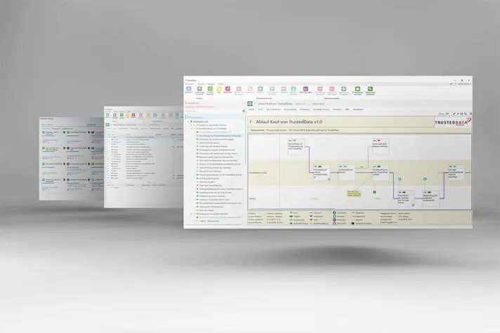 TrustedData – BPM-Software für professionelle Prozessdokumentation Bild: TrustedData – BPM-Software für professionelle Prozessdokumentation
