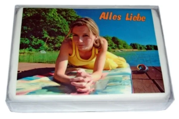 Bild: Origineller Köder – mit individuellen Foto-Torten zeigen, dass man sich zum Fressen gern hat