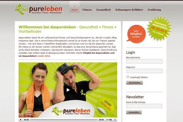 Jederzeit fit und in Form dank Internet Bild: Jederzeit fit und in Form dank Internet