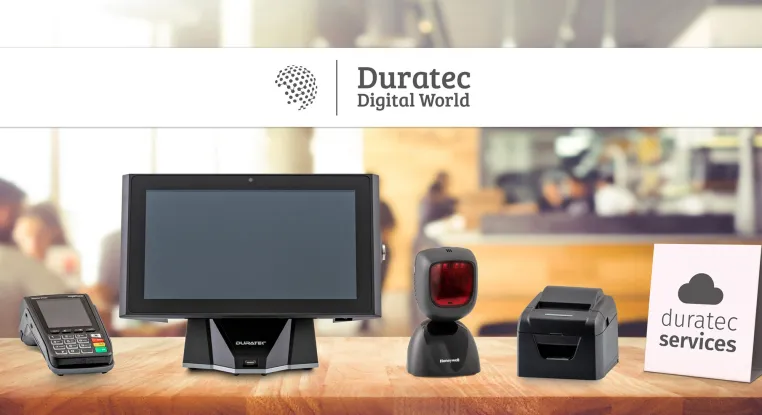 Bild: Duratec digital world: Vectrons all-in-one Digitallösung für die Gastronomie
