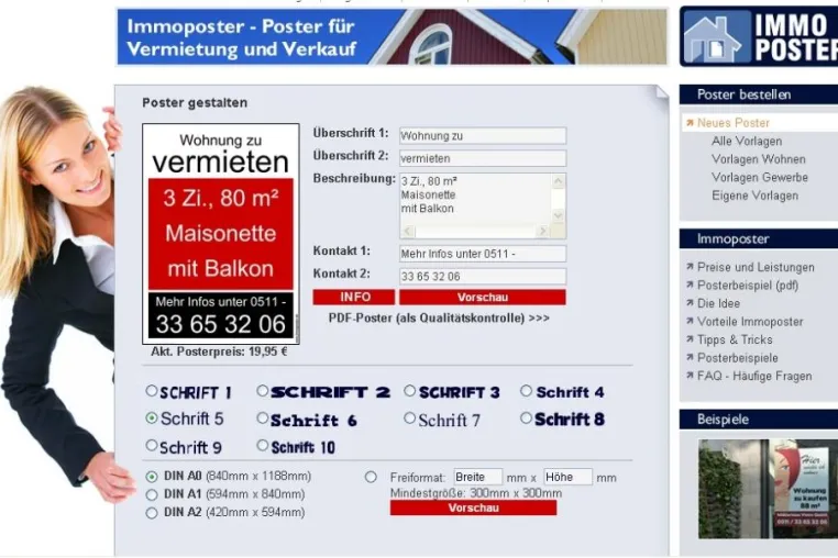 Bild: Immobilien kostengünstig vermarkten