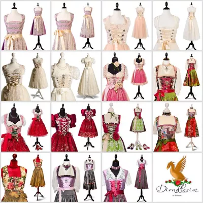 Bild: Die neue Dirndlkollektion 2015 der bayerischen Modemarke Dirndleria® by Tali Amoo aus München und Tegernsee
