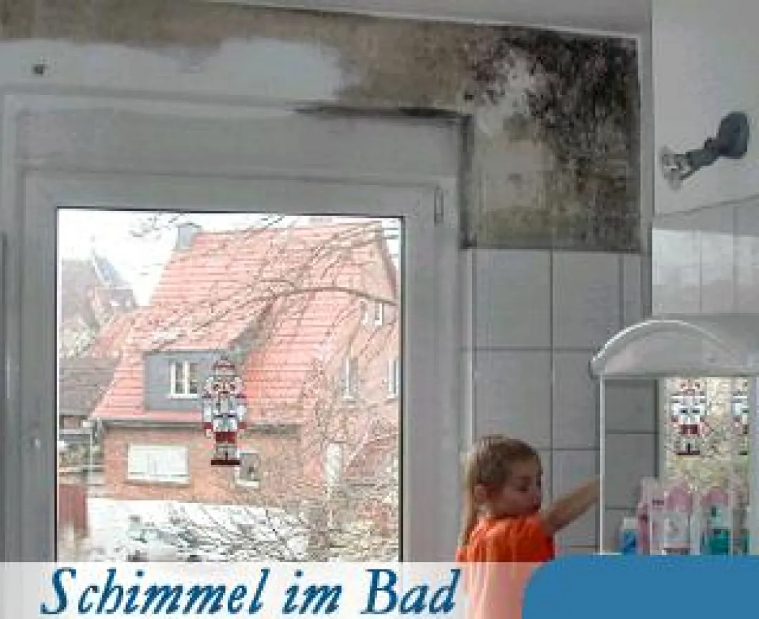 Schimmelbildung in Feuchträumen